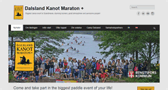 Desktop Screenshot of kanotmaraton.se